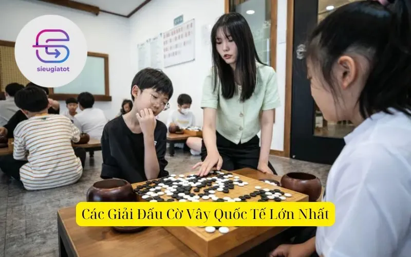 Các Giải Đấu Cờ Vây Quốc Tế Lớn Nhất