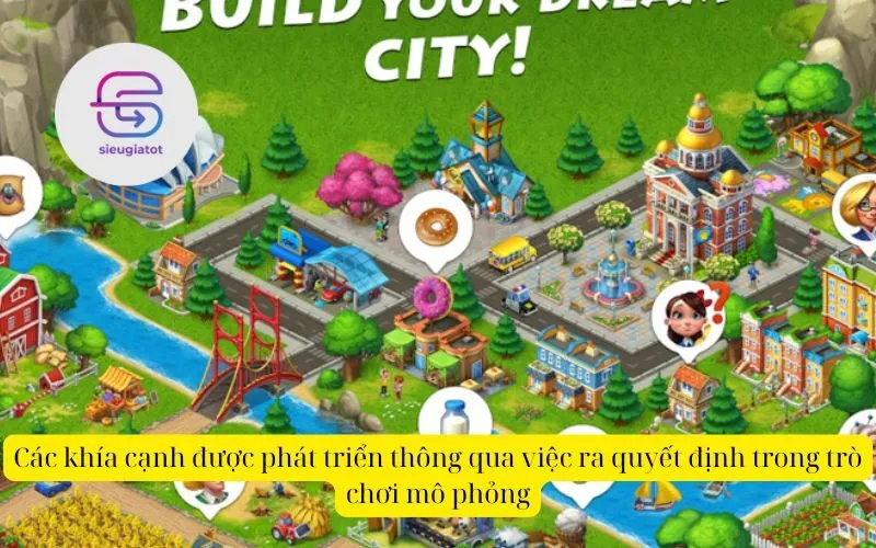 Các khía cạnh được phát triển thông qua việc ra quyết định trong trò chơi mô phỏng