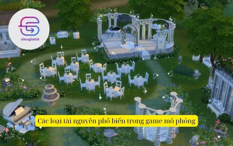 Các loại tài nguyên phổ biến trong game mô phỏng