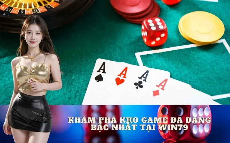 Khám phá kho game đa dạng bậc nhất tại WIN79