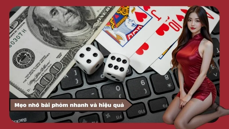 Mẹo nhớ bài phỏm nhanh và hiệu quả