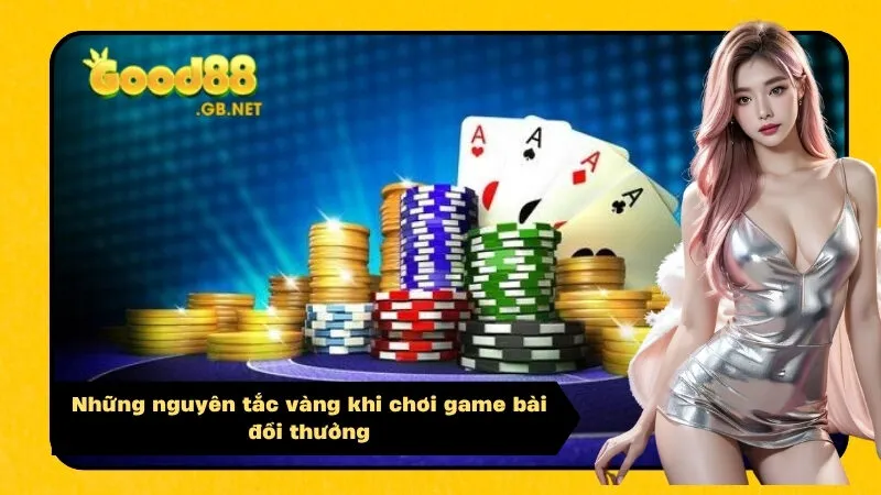 Những nguyên tắc vàng khi chơi game bài đổi thưởng