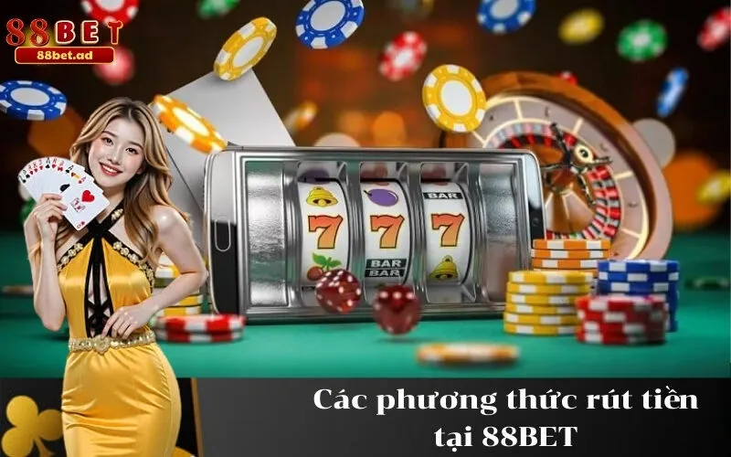 Các phương thức rút tiền tại 88BET