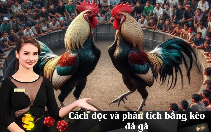 Cách đọc và phân tích bảng kèo đá gà