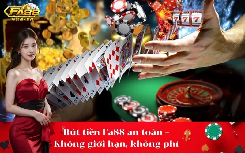 Rút tiền Fa88 an toàn – Không giới hạn, không phí