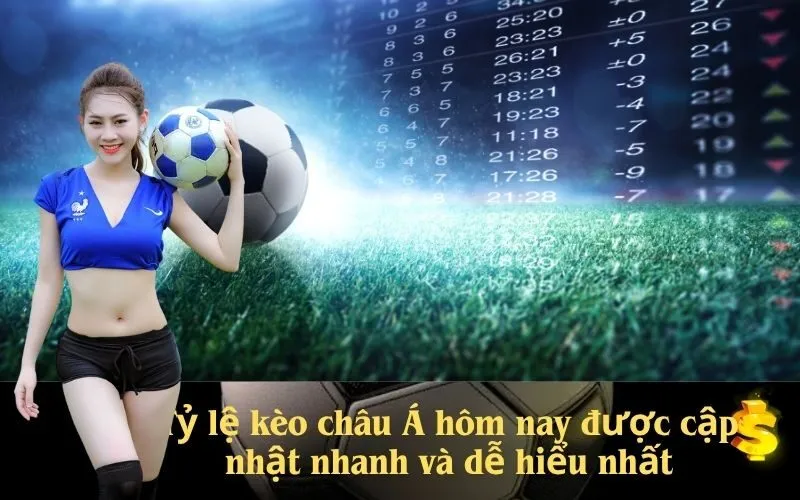 Tỷ lệ kèo châu Á hôm nay được cập nhật nhanh và dễ hiểu nhất