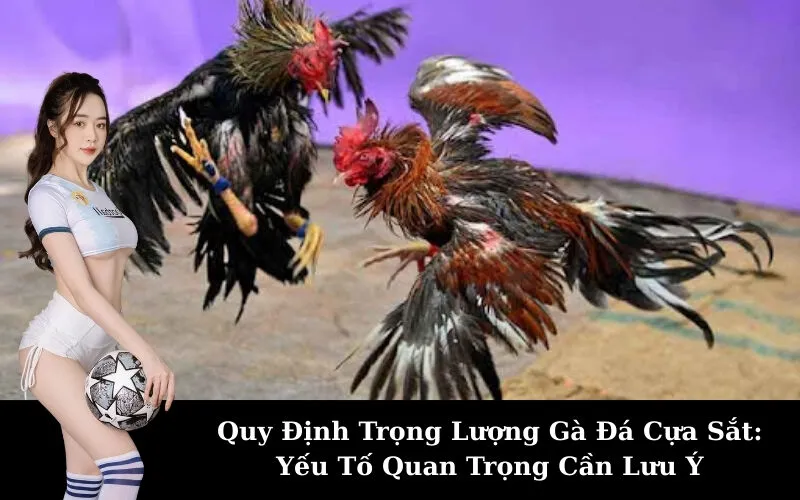 Quy Định Trọng Lượng Gà Đá Cựa Sắt: Yếu Tố Quan Trọng Cần Lưu Ý