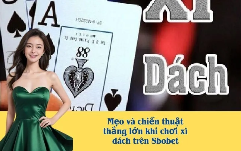 Mẹo và chiến thuật thắng lớn khi chơi xì dách trên Sbobet